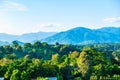 Mountain view in Chiang Rai province Royalty Free Stock Photo