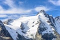 Mountain view of Franz Josefs Hohe Glacier Royalty Free Stock Photo
