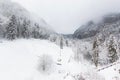 Mountain view in Hallstatt hesitage city 4000 years