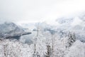 Mountain view in Hallstatt hesitage city 4000 years