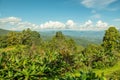 Mountain view of Huai Nam Dang national park Royalty Free Stock Photo