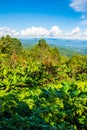 Mountain view of Huai Nam Dang national park Royalty Free Stock Photo