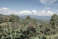 Mountain view of Huai Nam Dang national park Royalty Free Stock Photo