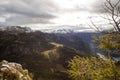 Mountain view from Jenner to Koenigssee lake, Bavaria, Germany Royalty Free Stock Photo