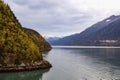 Mountain view from Juneau, Alaska Royalty Free Stock Photo