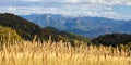 Mountain view from Lucanska  Mala Fatra mountains Royalty Free Stock Photo