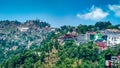 Mountain view in Mussoorie Uttarakhand