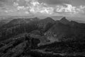 Mountains landscape in national park Ergaki