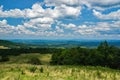 Mountain View of the Piedmont Valley Royalty Free Stock Photo