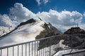 Mountain view from Piz Corvatsch, Switzerland Royalty Free Stock Photo