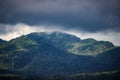 Mountain view after rain at Barru regency Royalty Free Stock Photo