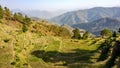 Mountain view in Ranikhet Uttarakhand