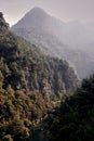 Jabal Moussa reserve Lebanon river inside the highest mountains Royalty Free Stock Photo