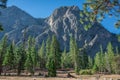 Mountain View in Sequoia National Forest Royalty Free Stock Photo