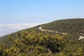 Mountain view from Spil, Turkey Royalty Free Stock Photo