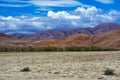 Mountain View steppe landscape