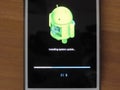 Android OS installing system update