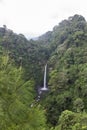 Mountain and waterfall view Royalty Free Stock Photo