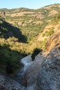 Mountain views from the canal