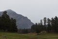 Mountain views in the lower reaches of Arkhyz