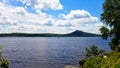 Mountain views on Moosehead Lake - Maine Royalty Free Stock Photo