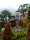 Mountain villa garden