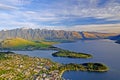 Mountain Village from above Royalty Free Stock Photo