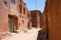 Mountain village Abyaneh in the central part of Iran