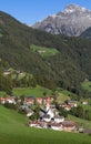 Mountain village of Ahornach in South Tyrol Royalty Free Stock Photo