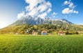 Mountain village in Austria, Leogang