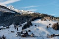 Mountain village in the Carinthian Alps Royalty Free Stock Photo