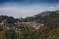 Mountain village in the Himalayas Royalty Free Stock Photo