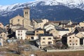 Mountain village of Les Angles in Pyrenees Orientales, France Royalty Free Stock Photo
