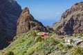 Mountain village of Masca. Tenerife, Spain Royalty Free Stock Photo