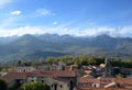 Mountain village in the middle of Corsica Royalty Free Stock Photo