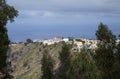 Mountain village of Moya, Gran Canaria Royalty Free Stock Photo