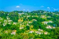 A mountain village near Saint Paul de Vence village in France Royalty Free Stock Photo