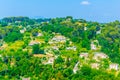 A mountain village near Saint Paul de Vence village in France Royalty Free Stock Photo