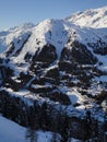 The mountain village of st-anton arlberg tyrol