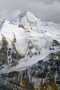 Mountain wall in Tajikistan