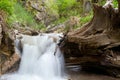 Mountain waterfall