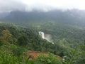 Mountain waterfall beautiful Sri Lankan place Royalty Free Stock Photo