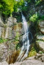 Mountain waterfall landscape Royalty Free Stock Photo