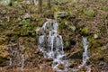 Mountain Waterfalls in Goshen Pass Royalty Free Stock Photo