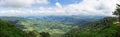 Mountain and white cloud on blue sky in Phu Ruea National Park N