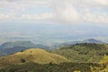 Paraiba valley seen from top of Itapeva viewpoint, Campos Jordao, Brazil