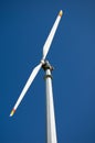 Mountain wind turbine Royalty Free Stock Photo