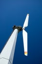 Mountain wind turbine Royalty Free Stock Photo