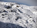 mountain winter dolomites snow panorama val badia valley