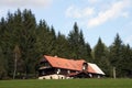 Mountain wooden house